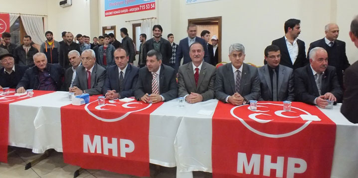 MHP Ardeşen'de 2-1'in sinyalini verdi