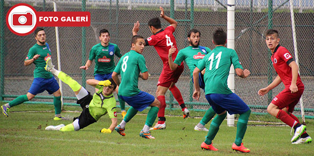 Çaykur Rizespor U19: 1 - Gençlerbirliği U19: 2