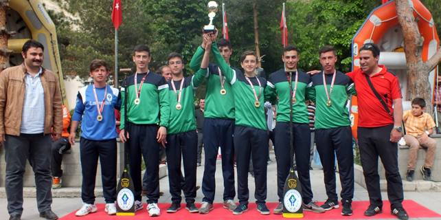 Rize Belediyespor Rafting Takımı Türkiye Şampiyonu
