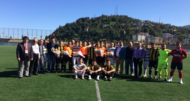 Rize 1. Amatör Ligi Derepazarı spor ile Güneysu spor arasındaki maç ile start aldı 