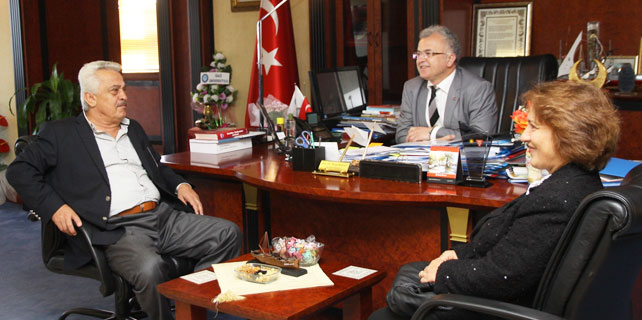 CHP İl Başkanı Aslankaya, Kasap'ı ziyaret etti