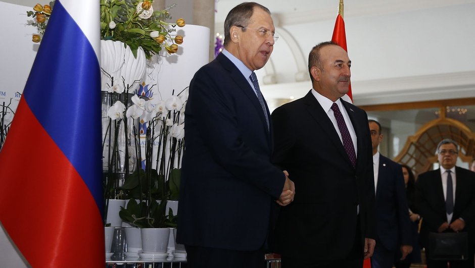 Çavuşoğlu ile Lavrov'dan ortak basın toplantısı