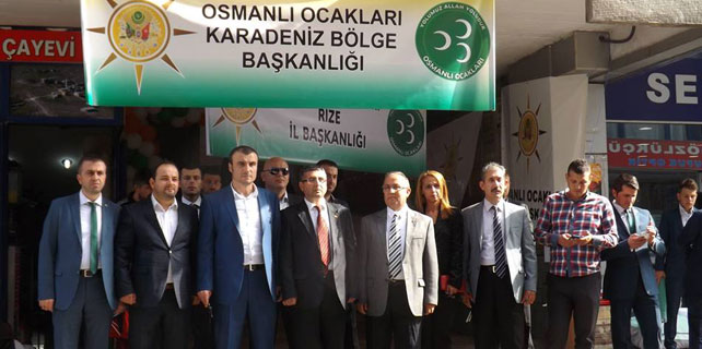 Osmanlı Ocakları Rize İl Başkanlığı açıldı