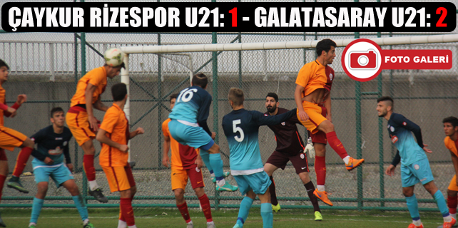 Çaykur Rizespor U21 penaltıyla yıkıldı