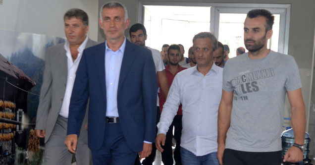 Hacıosmanoğlu, Ardeşen GSK’yı ziyaret etti
