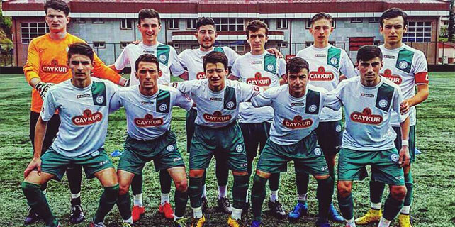 Çaykur Rizespor U17'den gol yağmuru: 9-0