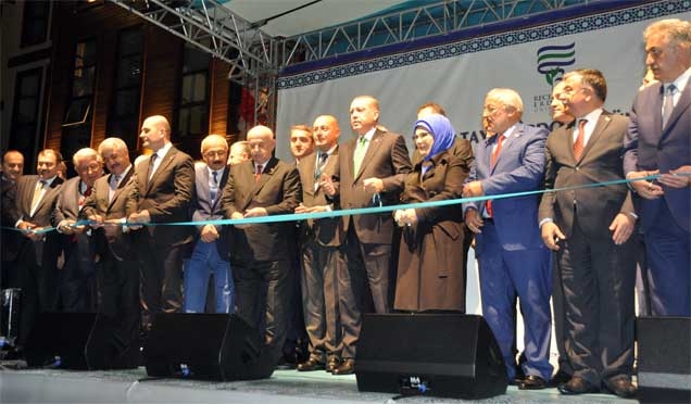 Erdoğan, RTEÜ İlahiyat Fakültesi’nin açılışını yaptı