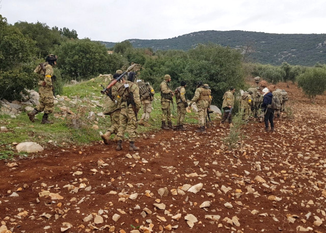 Afrin'de El Caviz ve Melkiye köyleri kurtarıldı