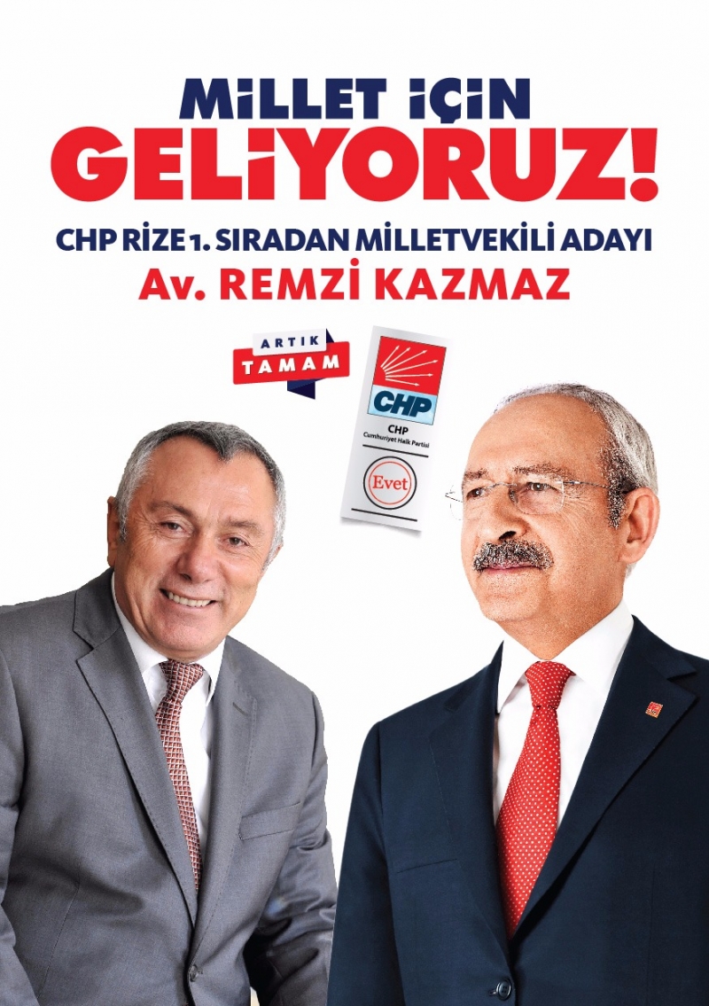 Av Remzi Kazmaz'dan Kemal Kılıçdaroğlu'na Rize'ye Hoş geldiniz yazısı 