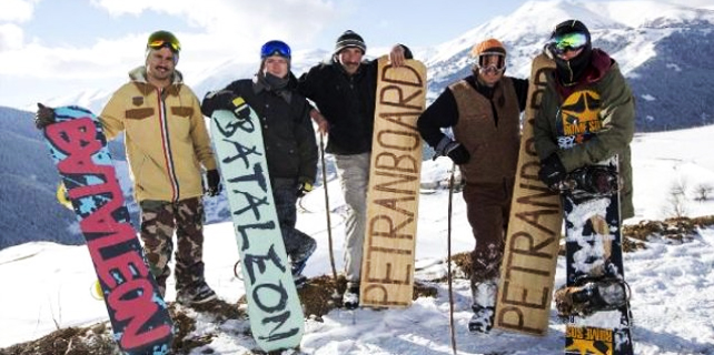 Milli Snowboardcuların Petranboard ile sınavı