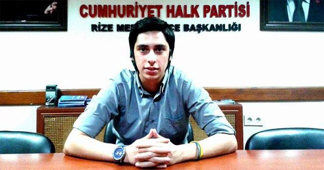 CHP Gençlik Kolları Rize İl Başkanı'ndan Kobane açıklaması
