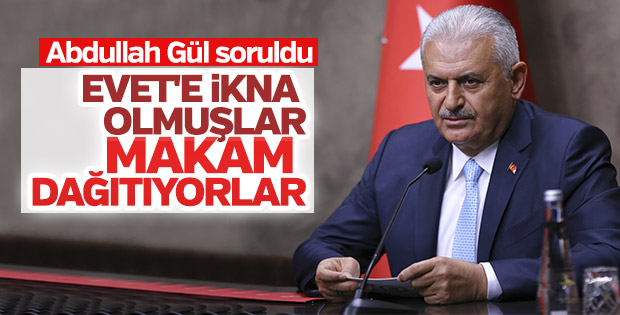 Başbakan'dan Abdullah Gül açıklaması