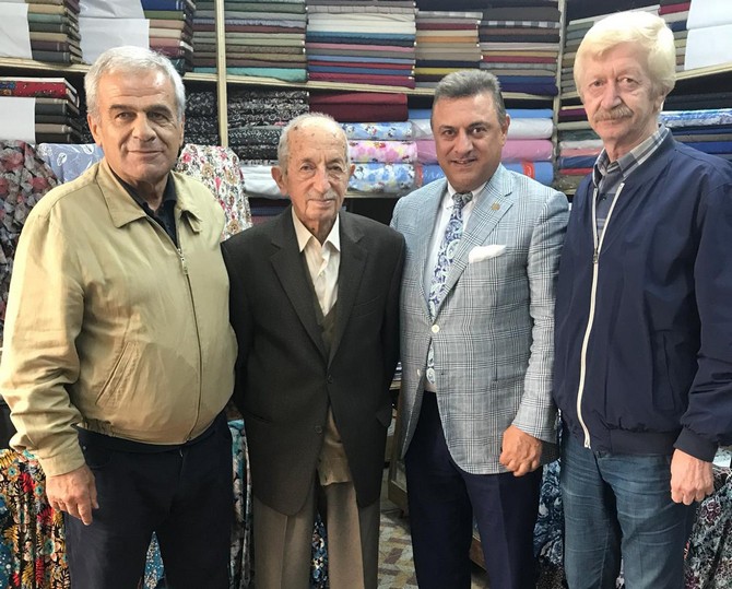 Çaykur Rize'de Yeni Başkan Kartal'dan Kurucu Başkan Kürkçü'ye Ziyaret