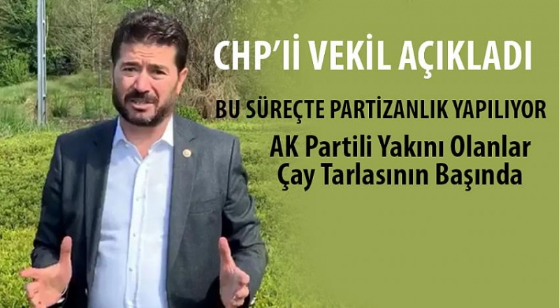 CHP'li Kaya: İstanbul'dan Rize'ye gelenler var