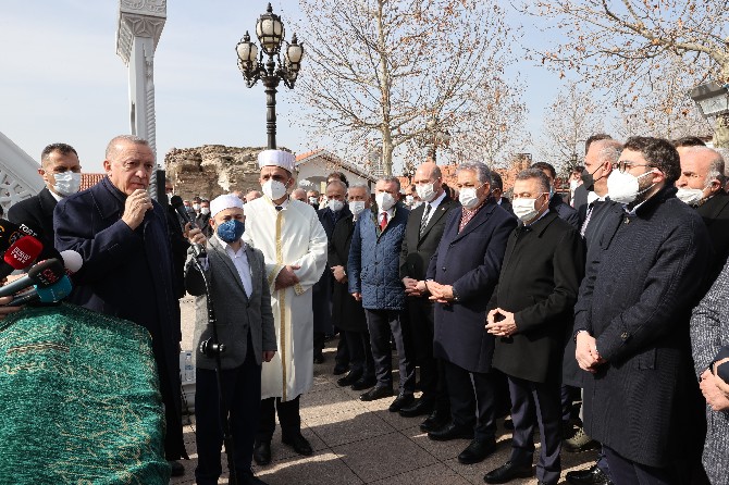 Cumhurbaşkanı Erdoğan, Ahmet Erdoğan’ın Cenazesine Katıldı
