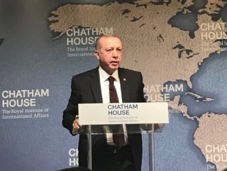 Cumhurbaşkanı Erdoğan Chatham House'da