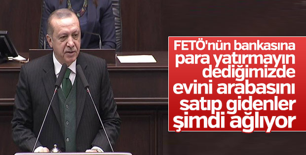 Cumhurbaşkanı Erdoğan AK Parti grup toplantısında Açıklamalarda Bulundu 