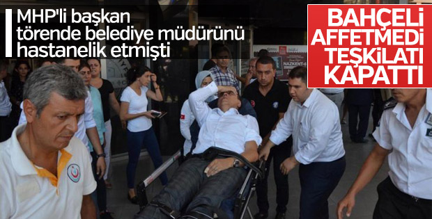 MHP Aydın Nazilli İlçe teşkilatı, MYK kararıyla kapatıldı