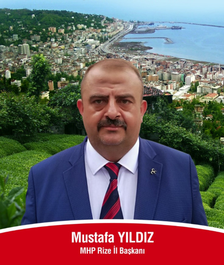 MHP Rize İl Başkanı Mustafa Yıldız'dan Seçmene Teşekkür 