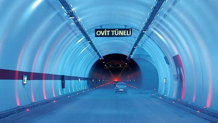 Ovit Tüneli 13 Haziran'da açılacak