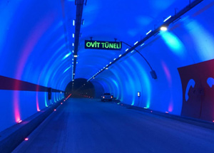 Ovit Tüneli Bakım Dolayısıyla 14 Ağustos'a Kadar Kısmen Trafiğe Kapatıldı