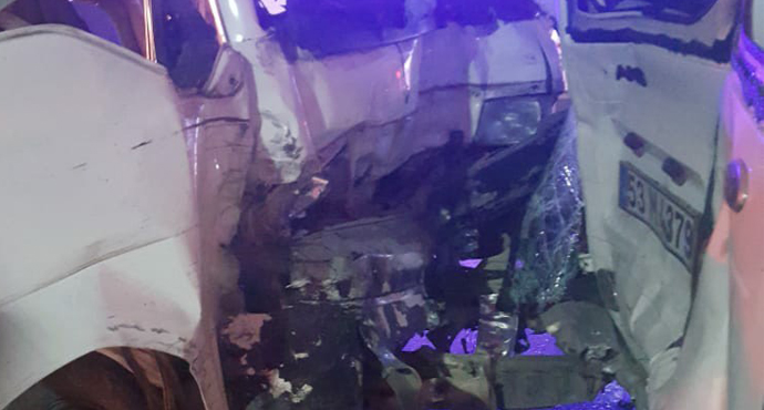 Rize'de trafik kazası: 10 yaralı