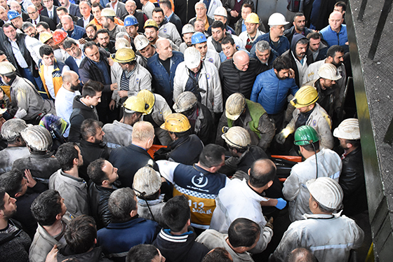 Zonguldak'ta maden ocağında göçük 2 İşçi Hayatını Kaybetti.