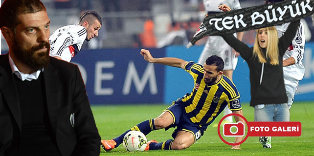 Fenerbahçe - Beşiktaş Derbisinden kareler