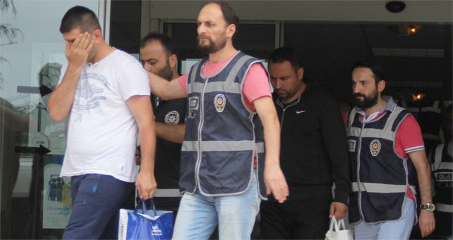 Rize'de 12 polis tutuklandı, 7 iş adamı serbest