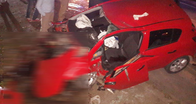 Giresun'da feci kaza: 1 ölü, 1 yaralı