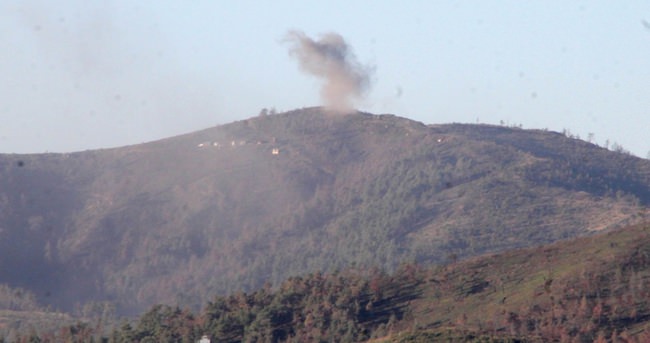 Suriye ordusundan Türkmen Dağı'na saldırı