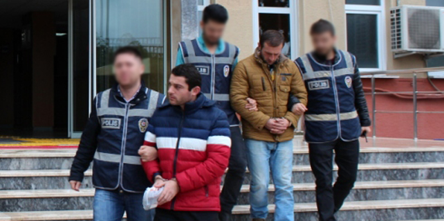 Rize'de hırsızlık yapan 3 kişi tutuklandı