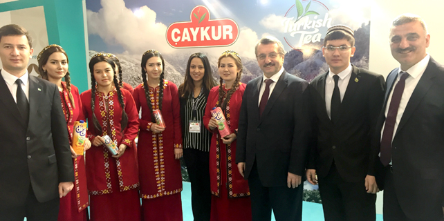 Çaykur Türkmenistan pazarında yerini aldı