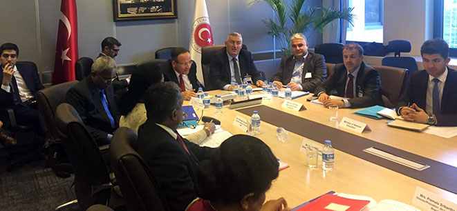 Türkiye-Sri Lanka Ekonomik ve Teknik İşbirliği Toplantısı Yapıldı