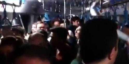 Marmaray'da büyük panik / Video