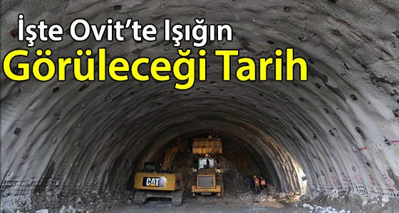 Türkiye’nin en uzun tünelinde ışık görülecek
