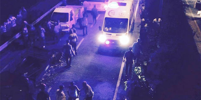Rize'deki kazada araç hurdaya döndü: 1 yaralı