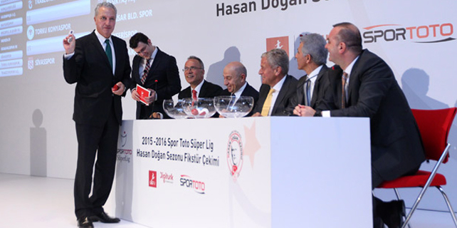 Süper Lig'de 2015-2016 Sezonu Fikstürü çekildi