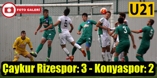 Çaykur Rizespor U21 gitti-geldi: 3-2