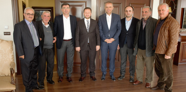 Avcı, İstanbul'daki Rizeli Başkanları ziyaret etti