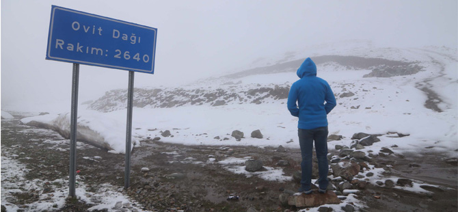 Ovit Dağı Geçidi İlkbahara Kadar Ulaşıma Kapatıldı