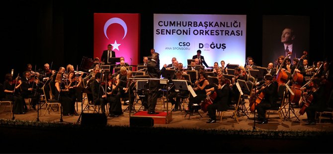 Cumhurbaşkanlığı Senfoni Orkestrası Rize'de Konser Verdi