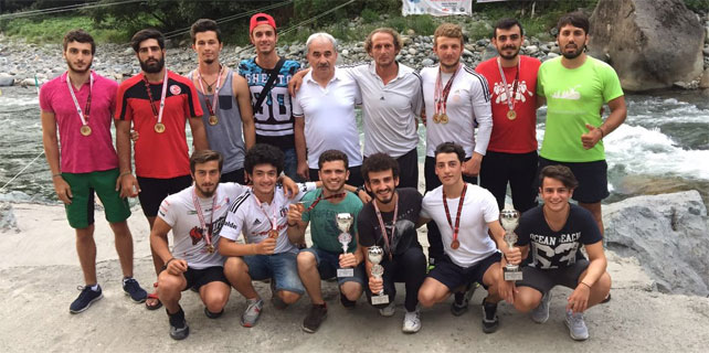 Çaykurspor Rafting, Türkiye Şampiyonu oldu