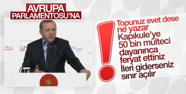 Erdoğan AP'nin skandal kararını değerlendirdi