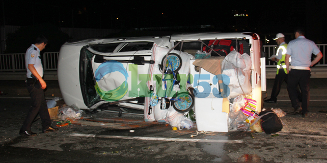Rize'de feci kaza: 8 yaralı