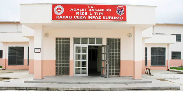 Rize'de PKK'lı mahkum odasında ölü bulundu
