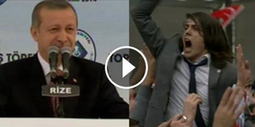 Cumhurbaşkanı Erdoğan'a Rize'de şiir sürprizi / Video