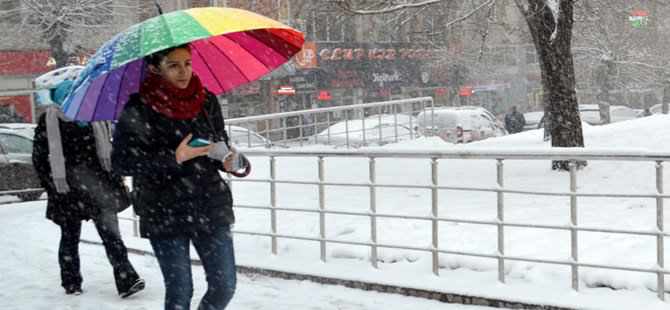 Rize’de Yağan Kar 36 Köy Yolunu Ulaşıma Kapattı