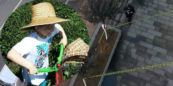 Rize'de 8. kattan düşen çocuk hayatını kaybetti