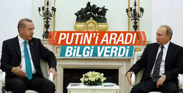 Suikast sonrası Erdoğan-Putin görüşmesi